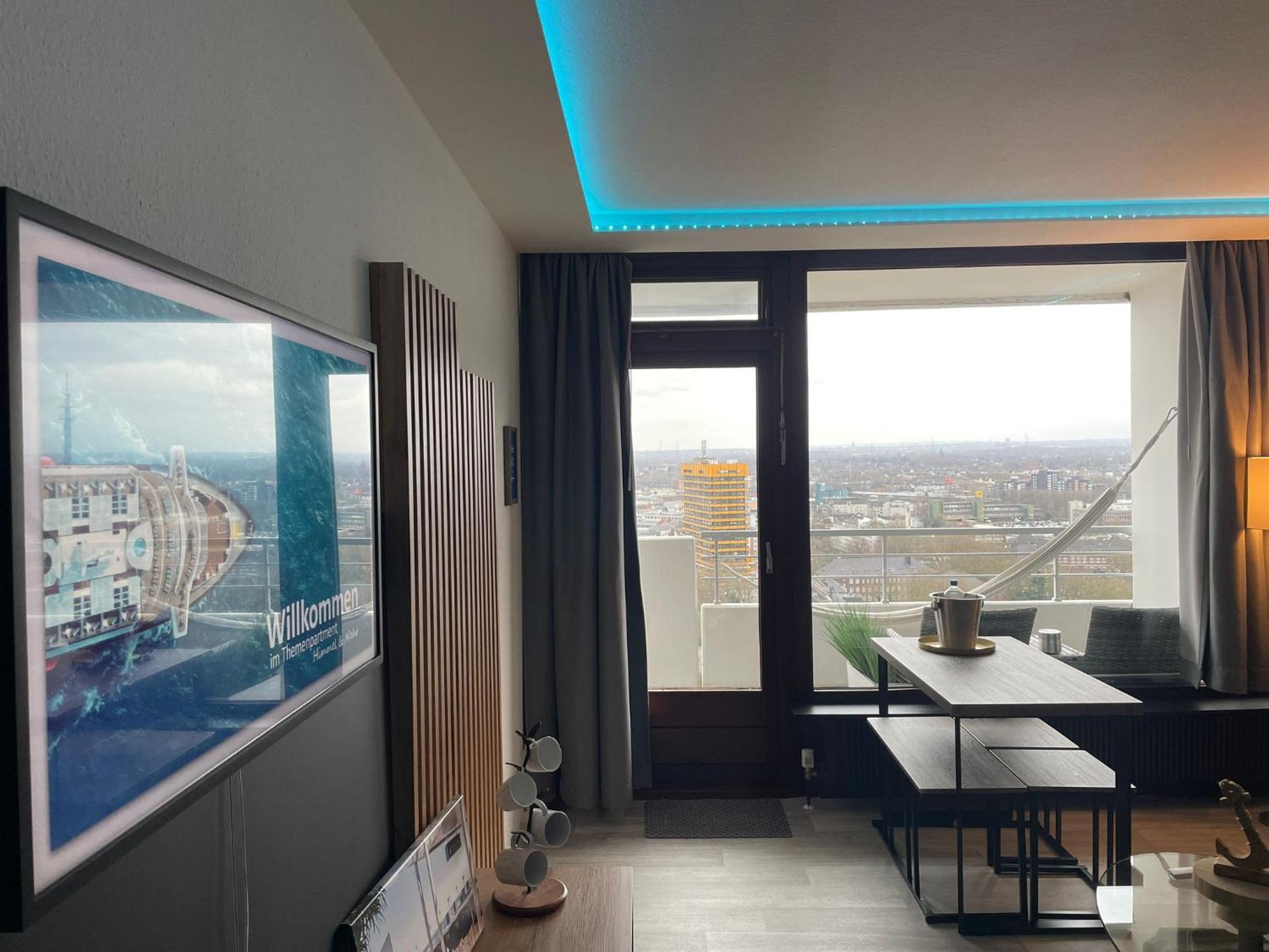 דירות גלזנקירכן Themenpartment Himmel Und Mehr Penthouse מראה חיצוני תמונה