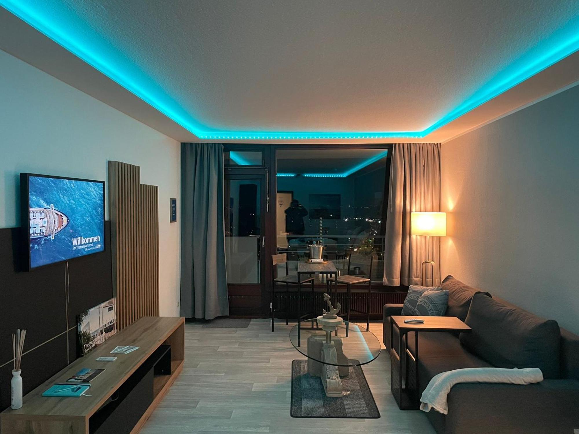 דירות גלזנקירכן Themenpartment Himmel Und Mehr Penthouse מראה חיצוני תמונה